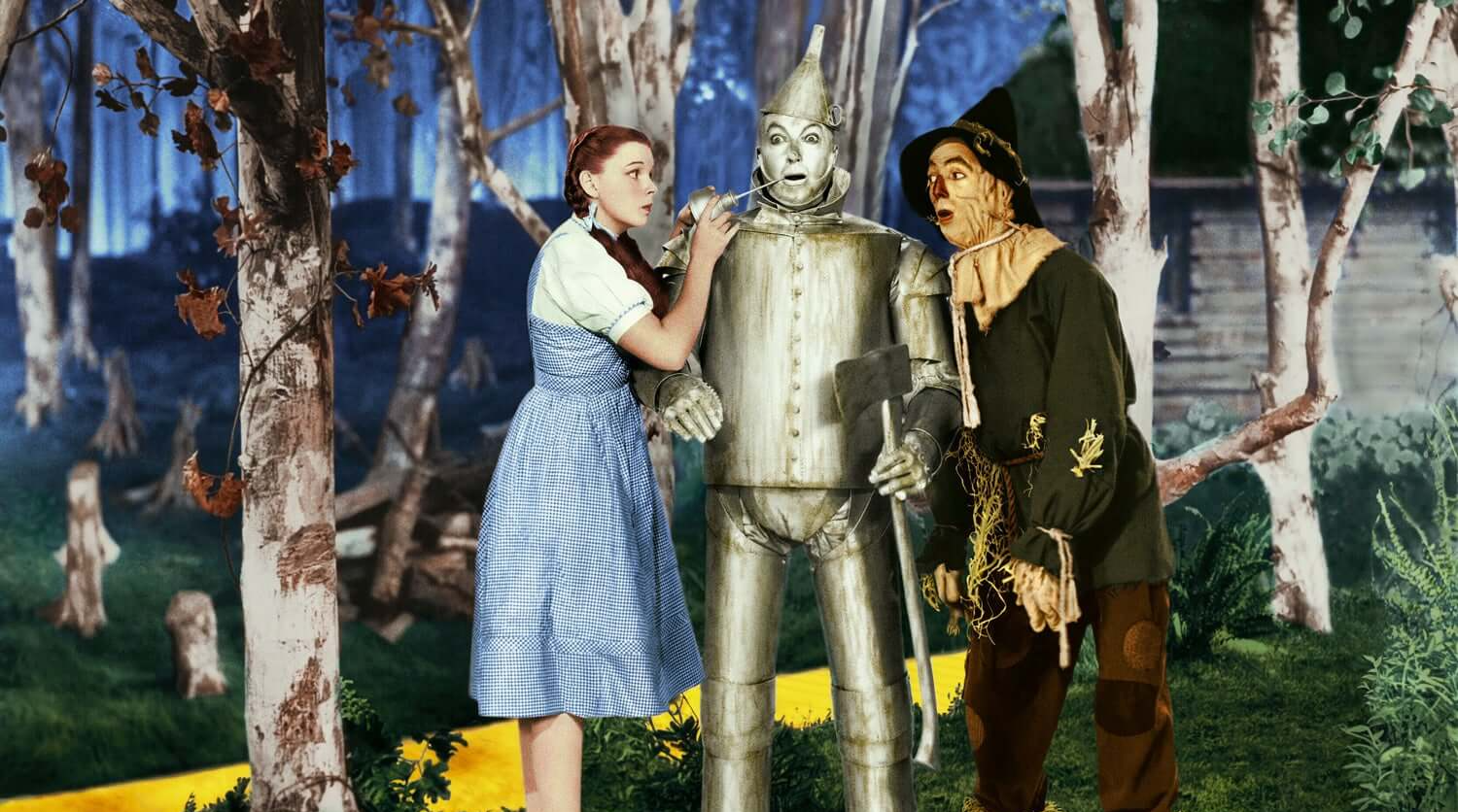 Tin man from the Wizard of oz.