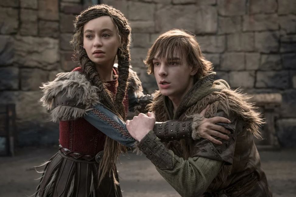 Кадр из фильма «Как приручить дракона» 2025