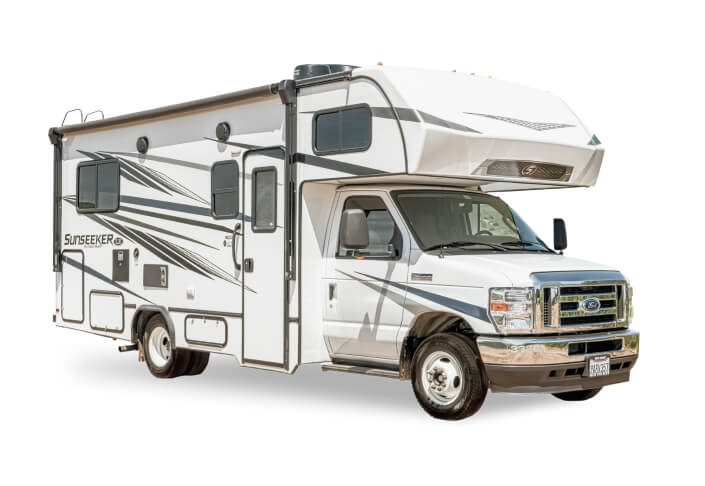 Mid-size Class C motorhome