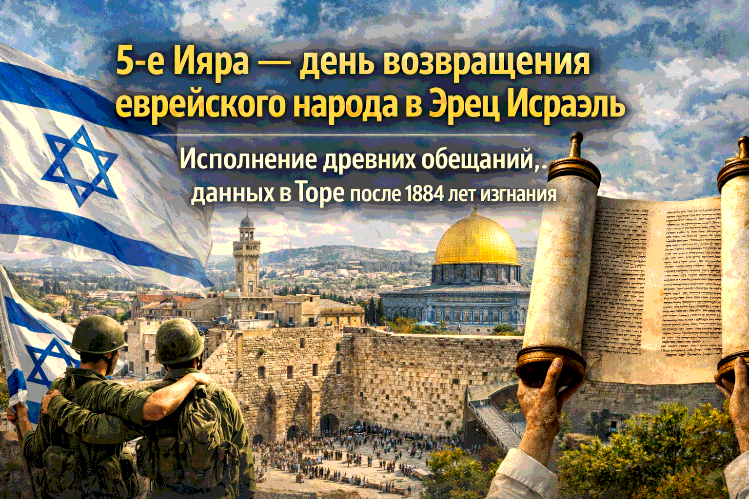 5-е Ияра: исполнение древнего обещания о земле Израиля