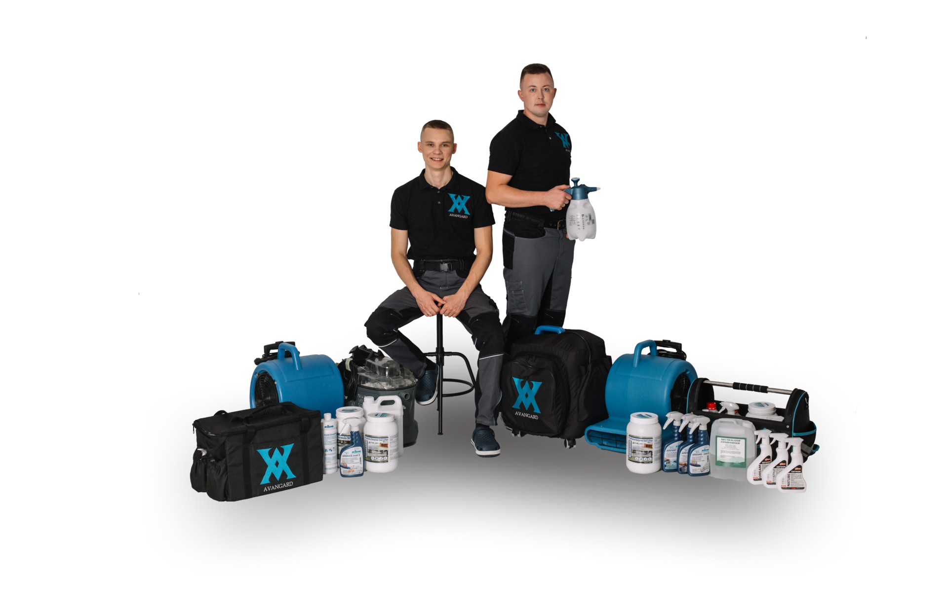 мастера компании химчистки мебели Avangard