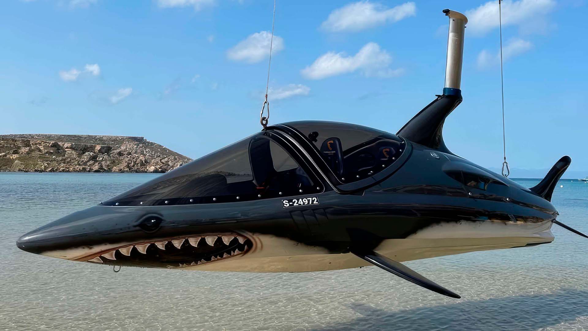 Подводный гидроцикл Seabreacher X — агрессивная акула