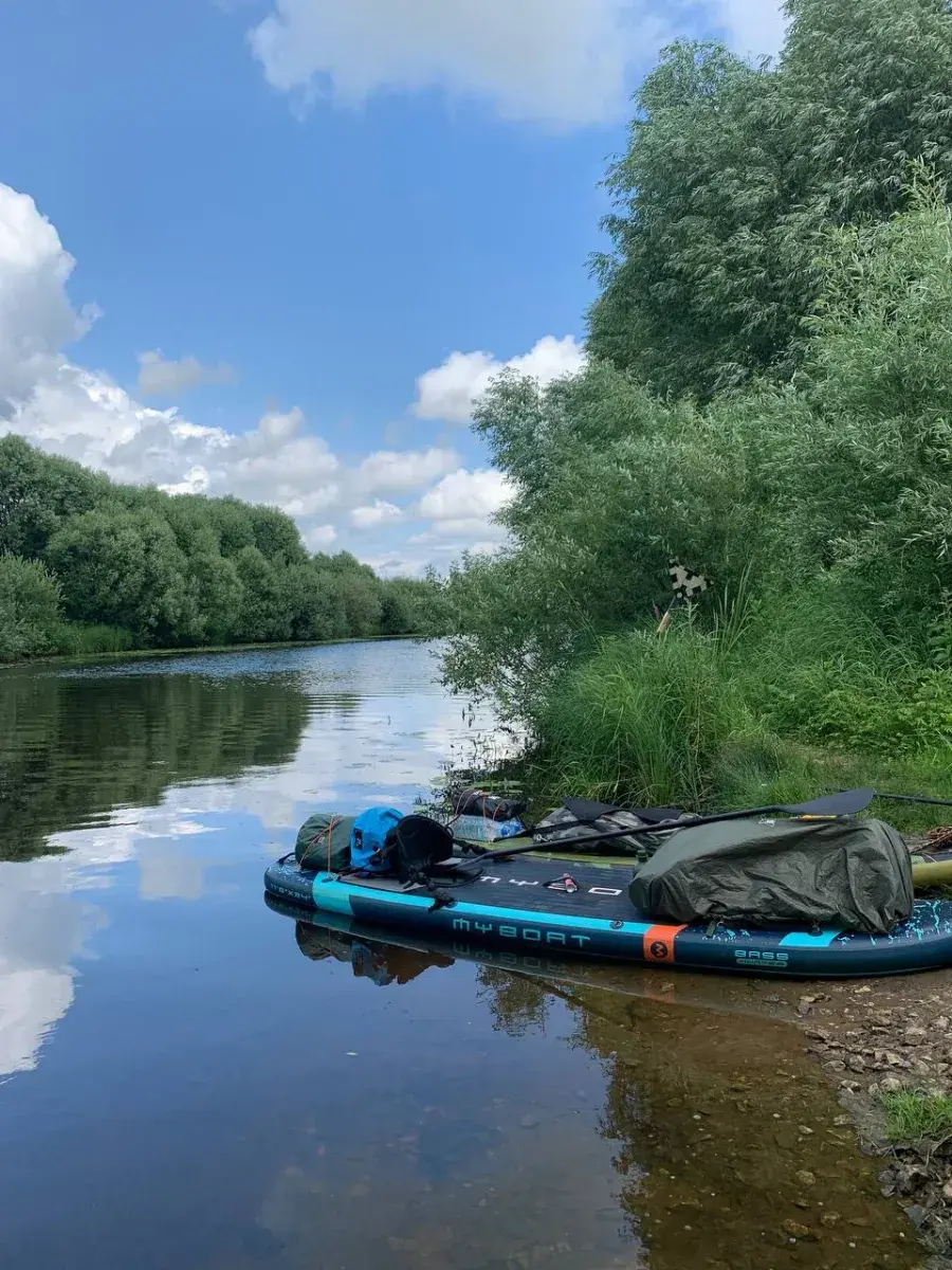 MyBoat 350: доска перед прогулкой
