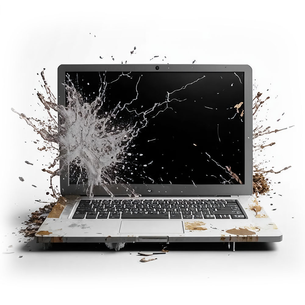 Залитый ноутбук