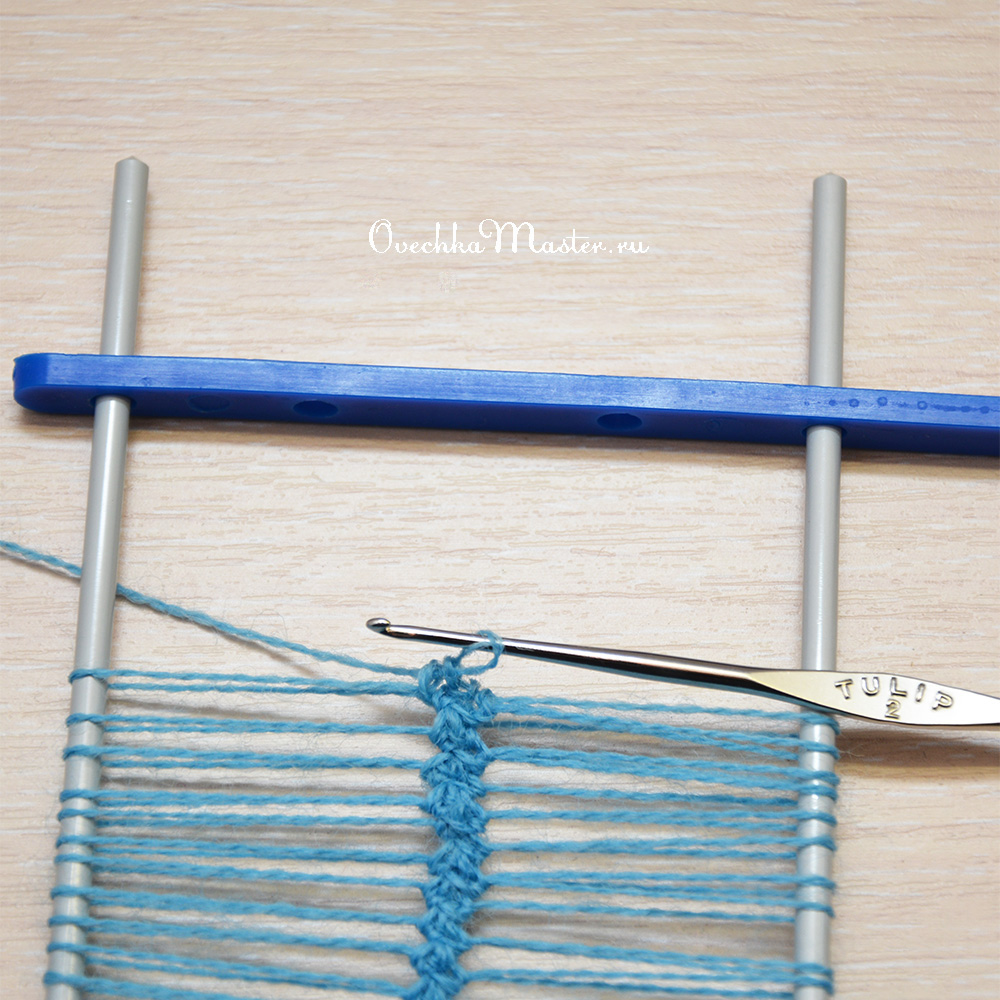 Мастер-класс: вязание на вилке для начинающих