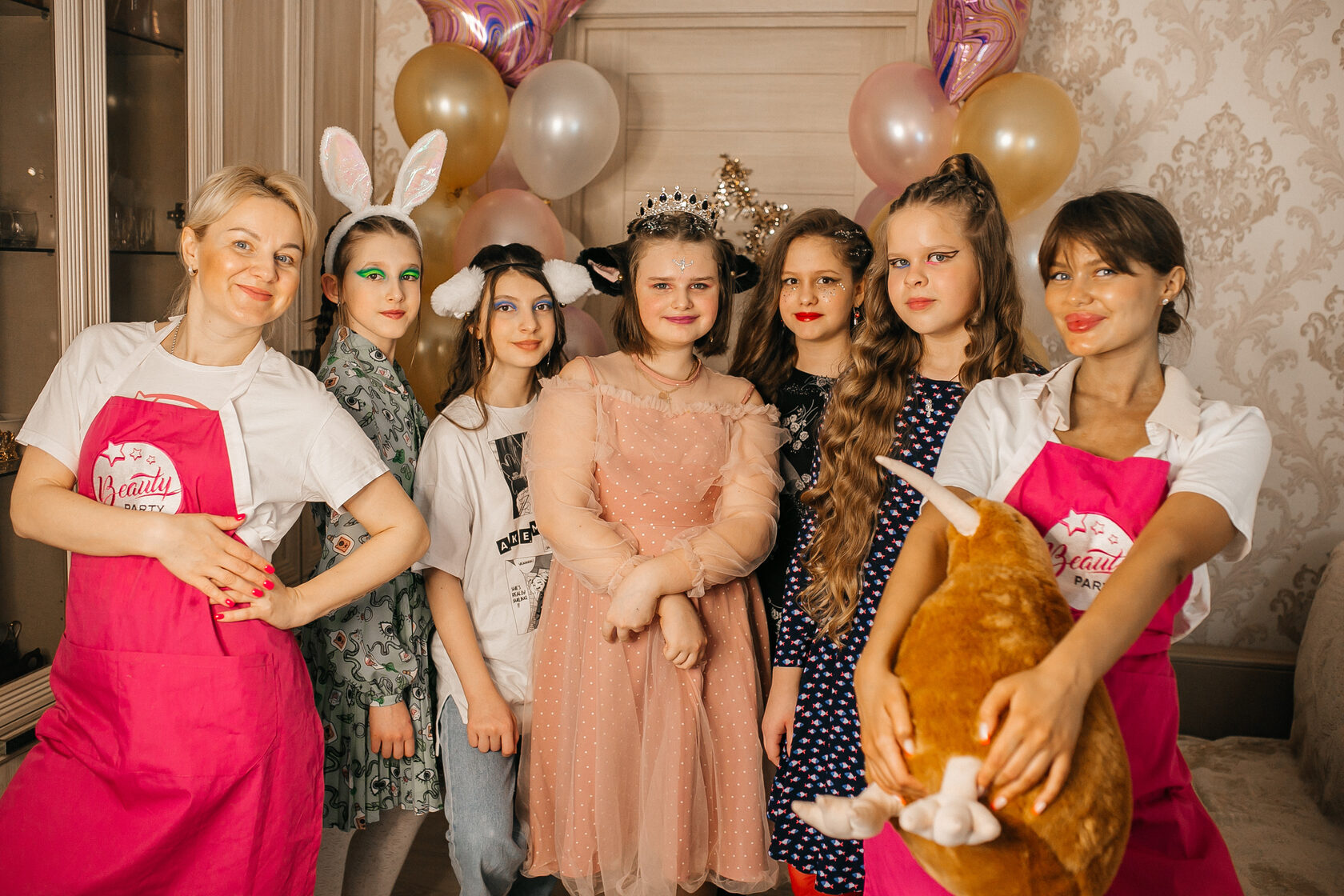 Модные дни рождения для девочек в Москве Beauty Party