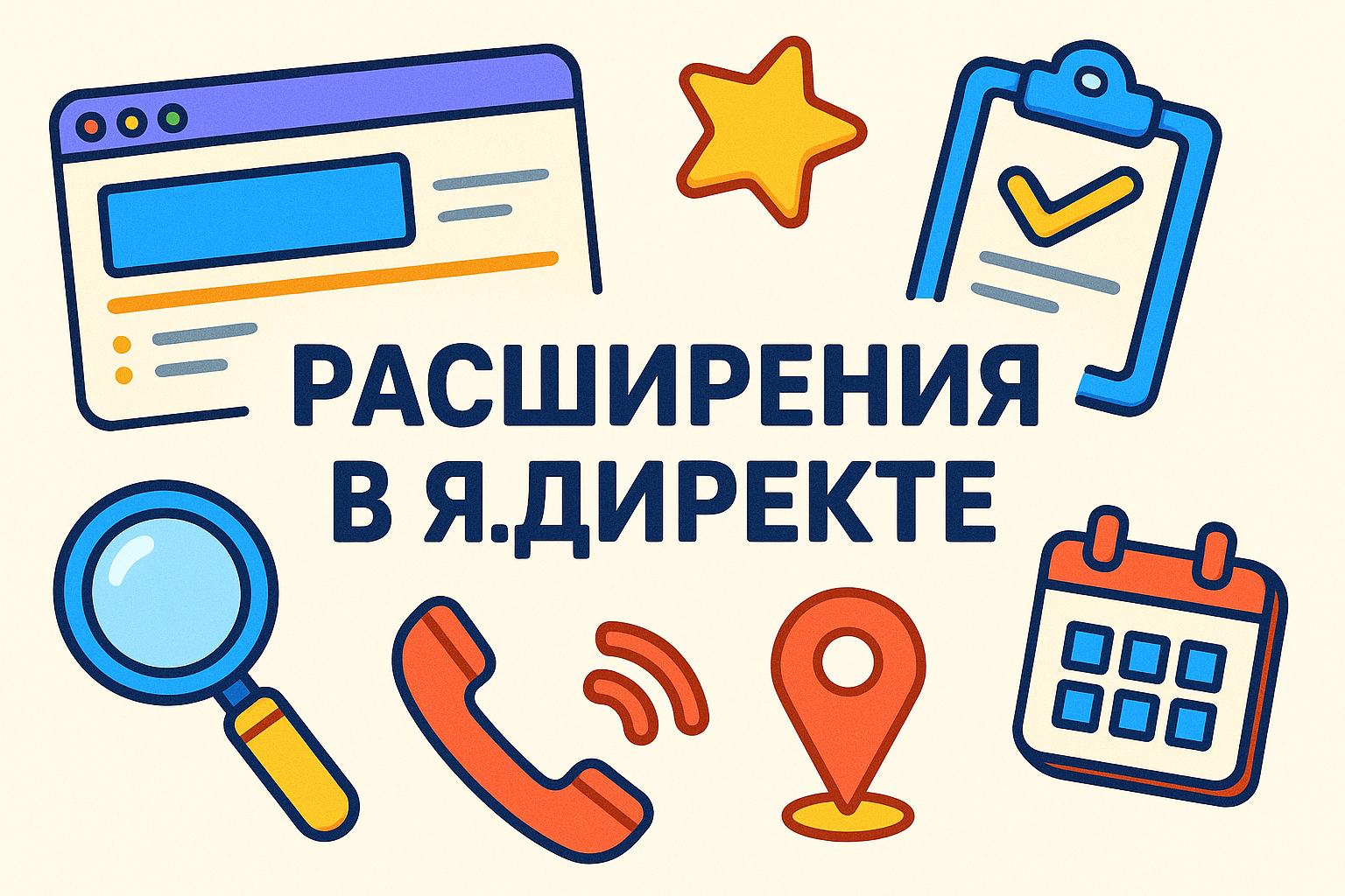 расширения для объявлений в Яндекс Директе