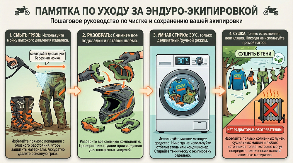 Экипировка для эндуро