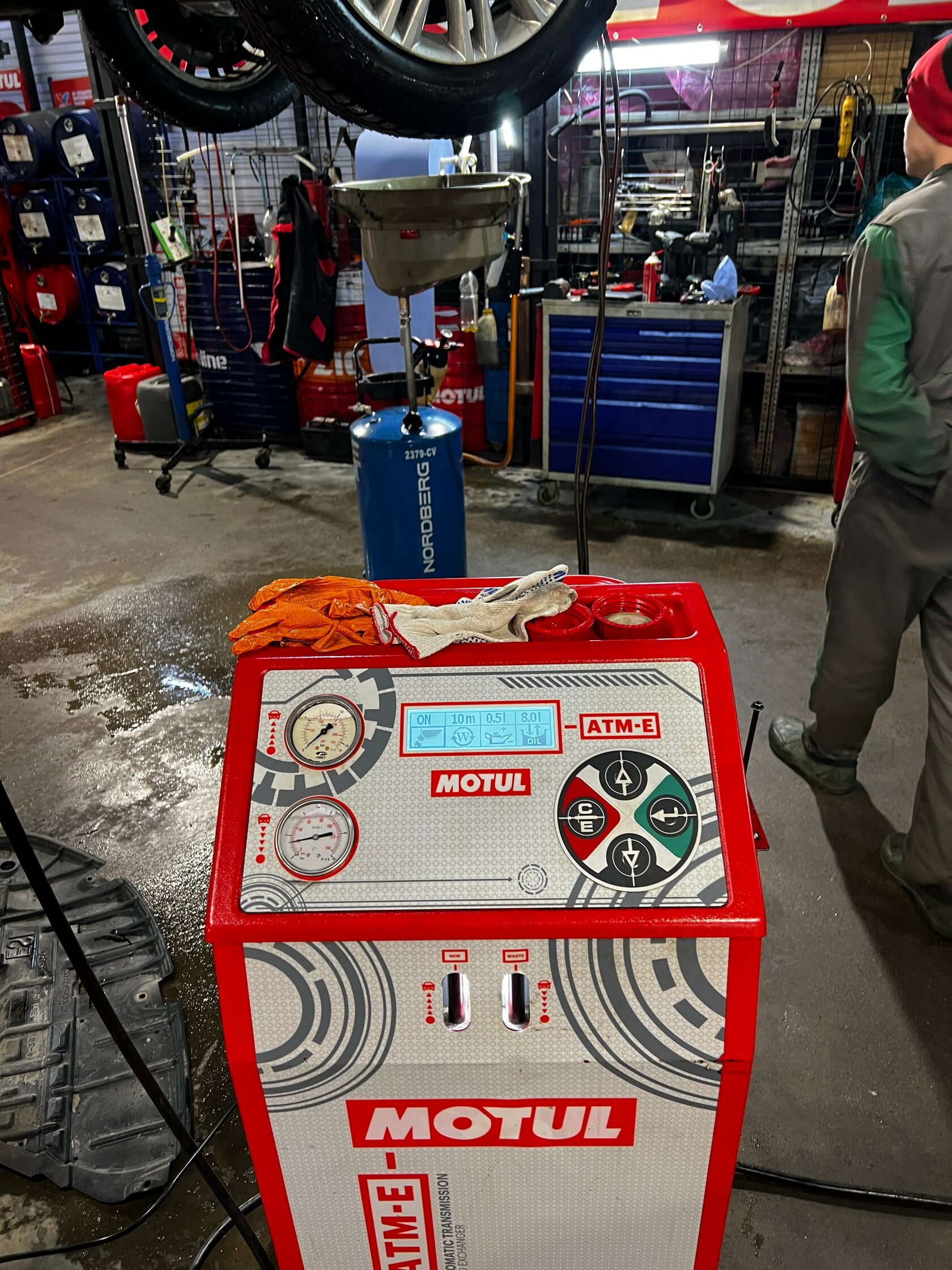 Состояние старого масла в АКПП Lexus