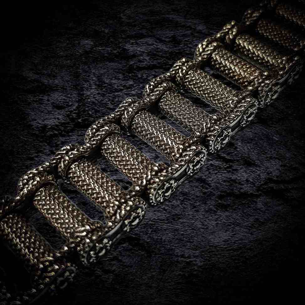 мужской браслет из серебра, браслет для мужчины, серебряный браслет.