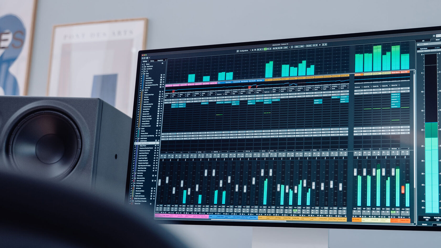 Cubase — интерфейс
