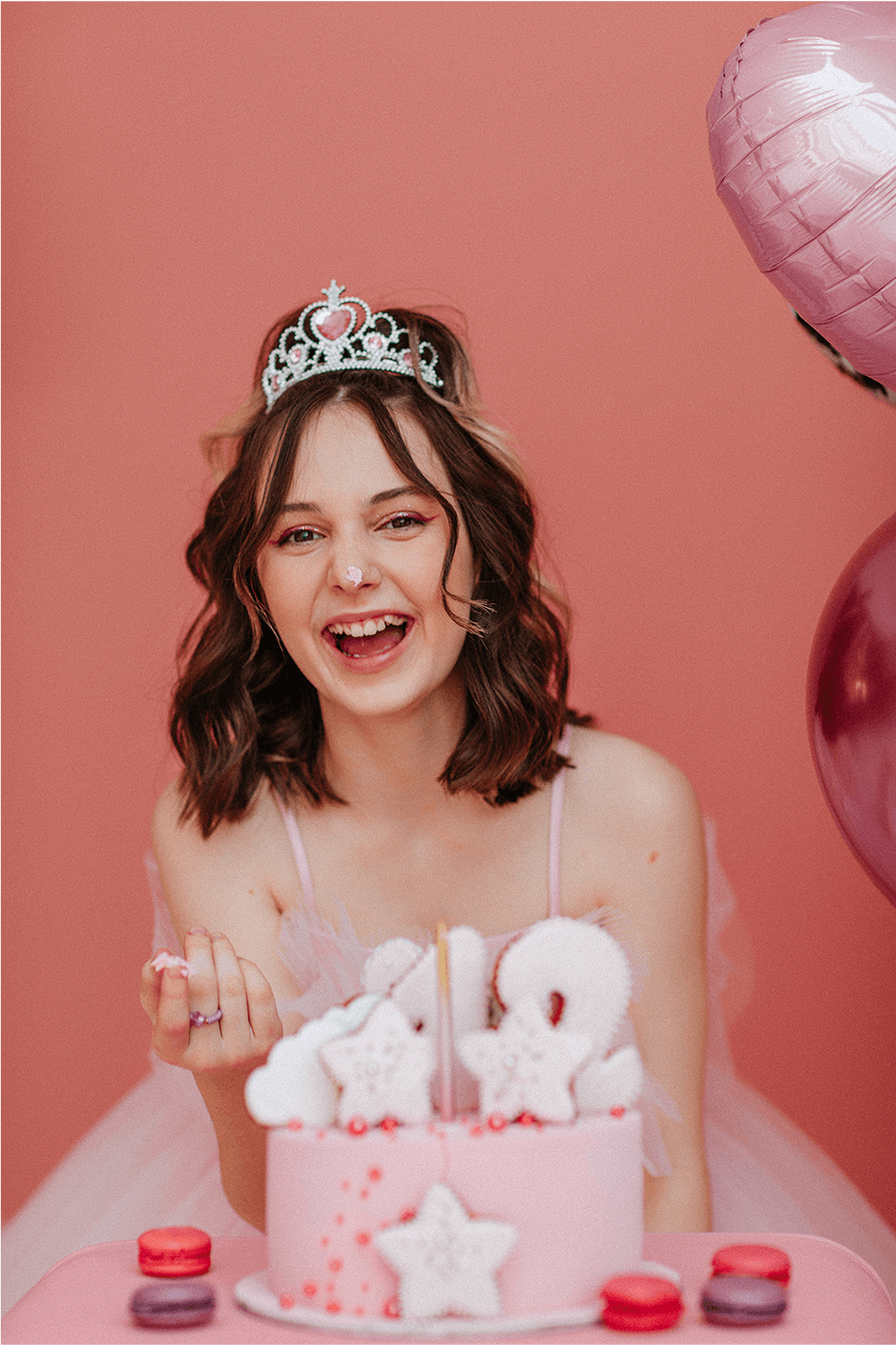 фотосессия с тортом