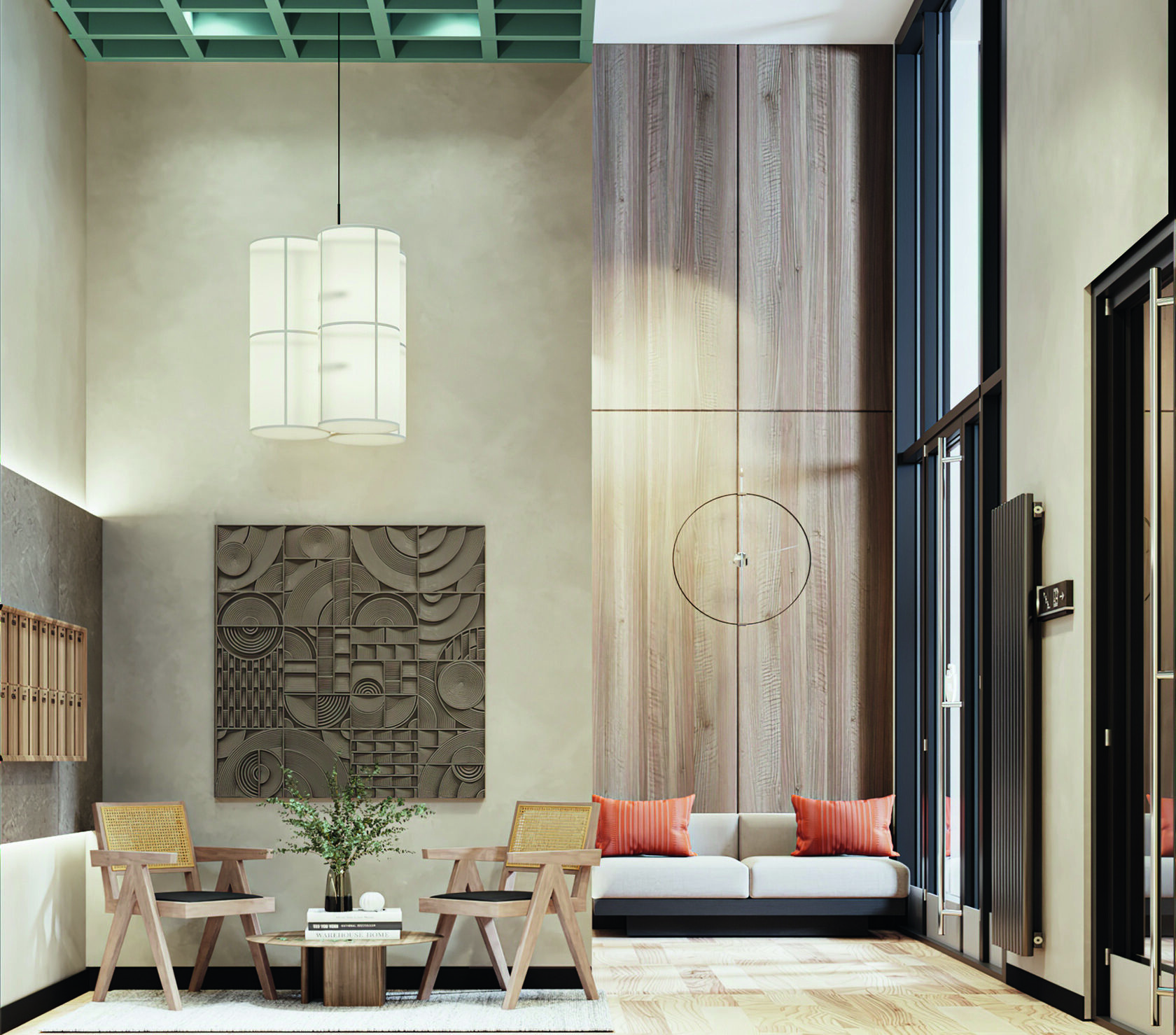 Интерьер МОП МКД: лифтовой холл, навигация и отделочные решения