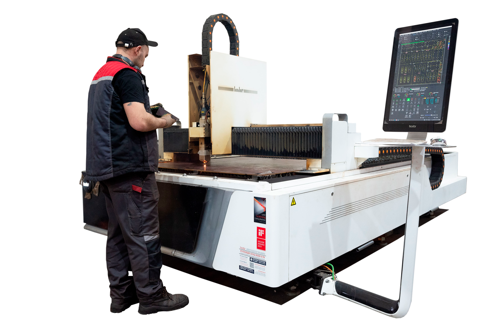 Лазерная резка металла на ЧПУ станке