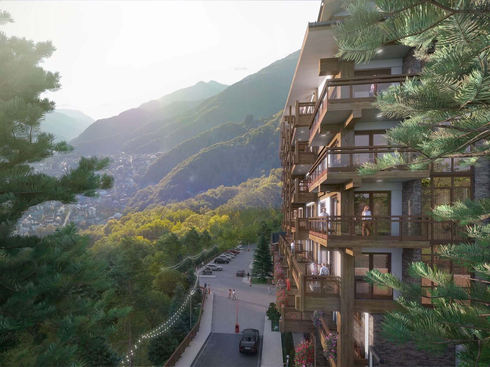 Скайвилль — зона отдыха и ландшафтный парк