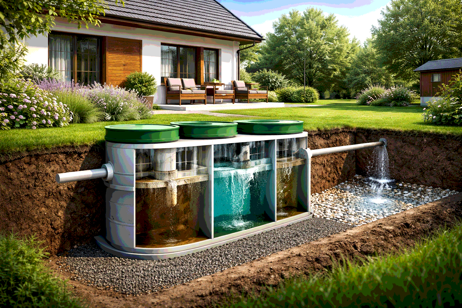 Колодец во дворе