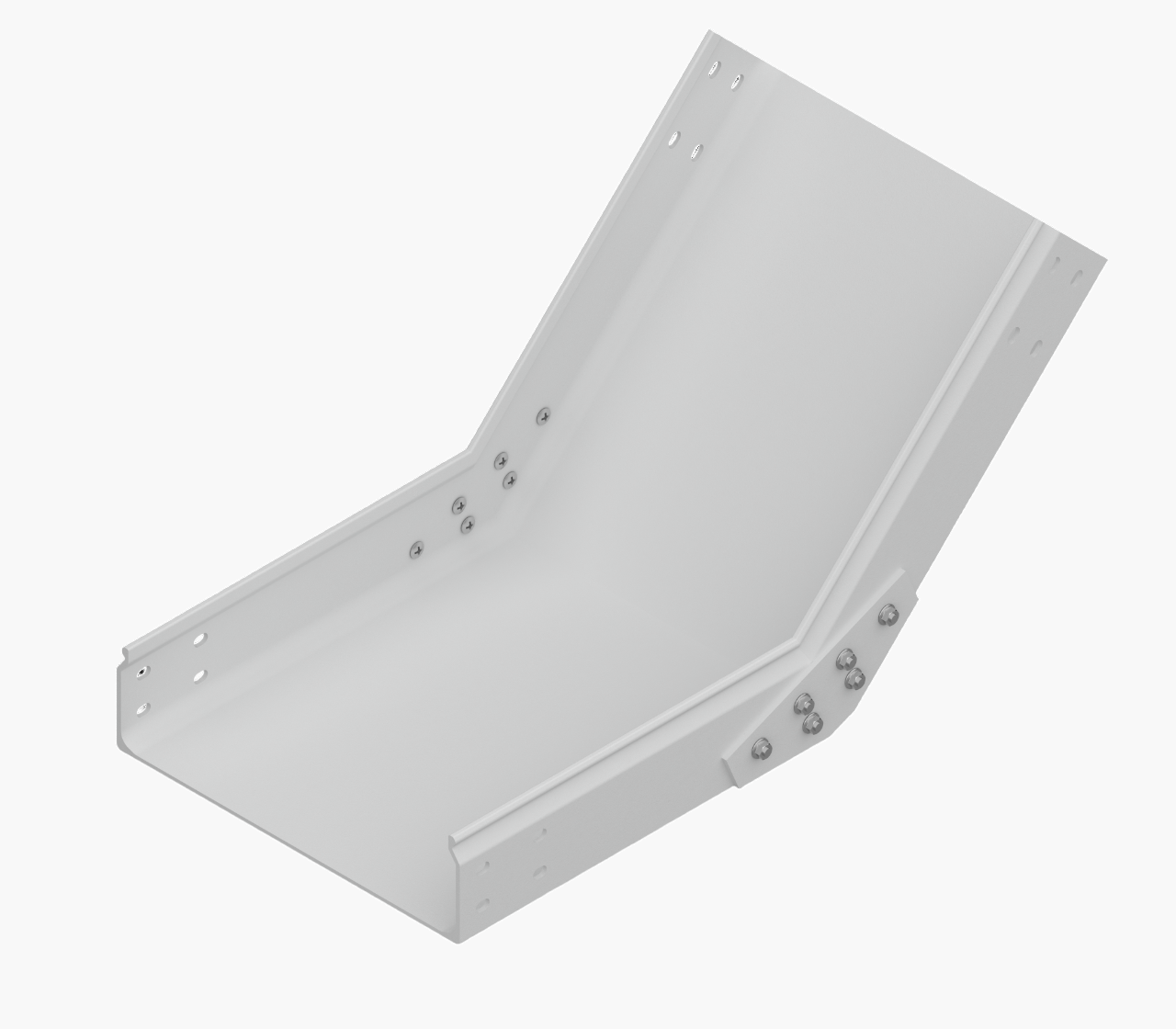 Подъём 45° внутренний сплошного лотка СА45