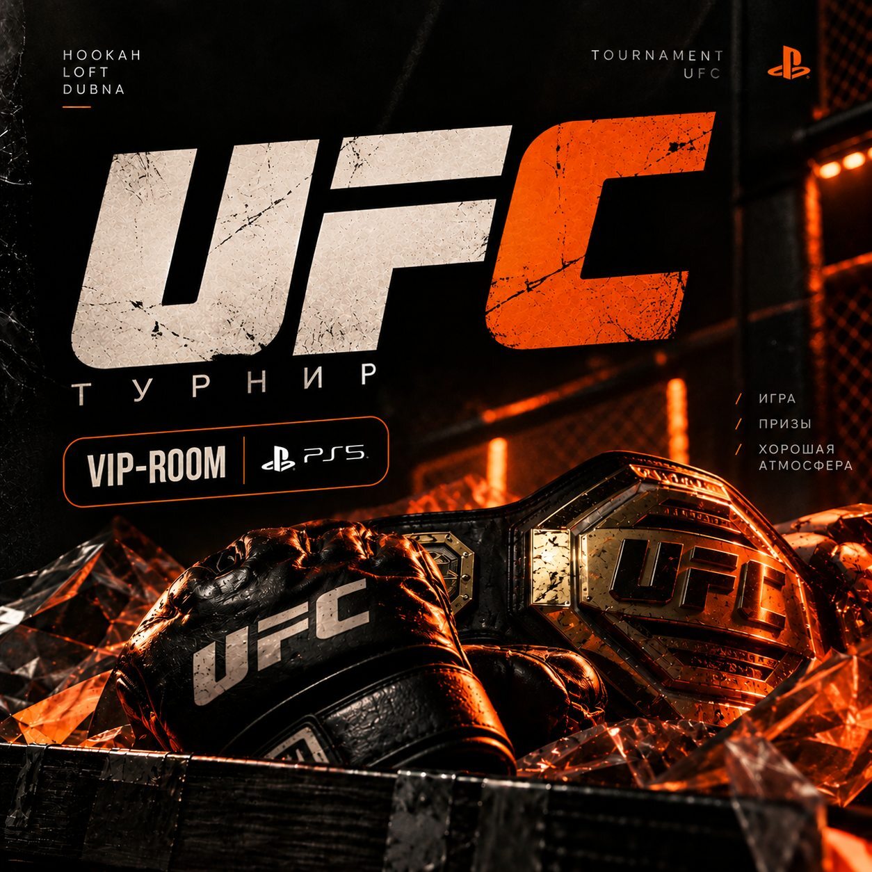 Турнир UFC — Hookah Loft Dubna