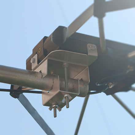 Балконная антенна кв диапазона SPIDERLOOP крепление