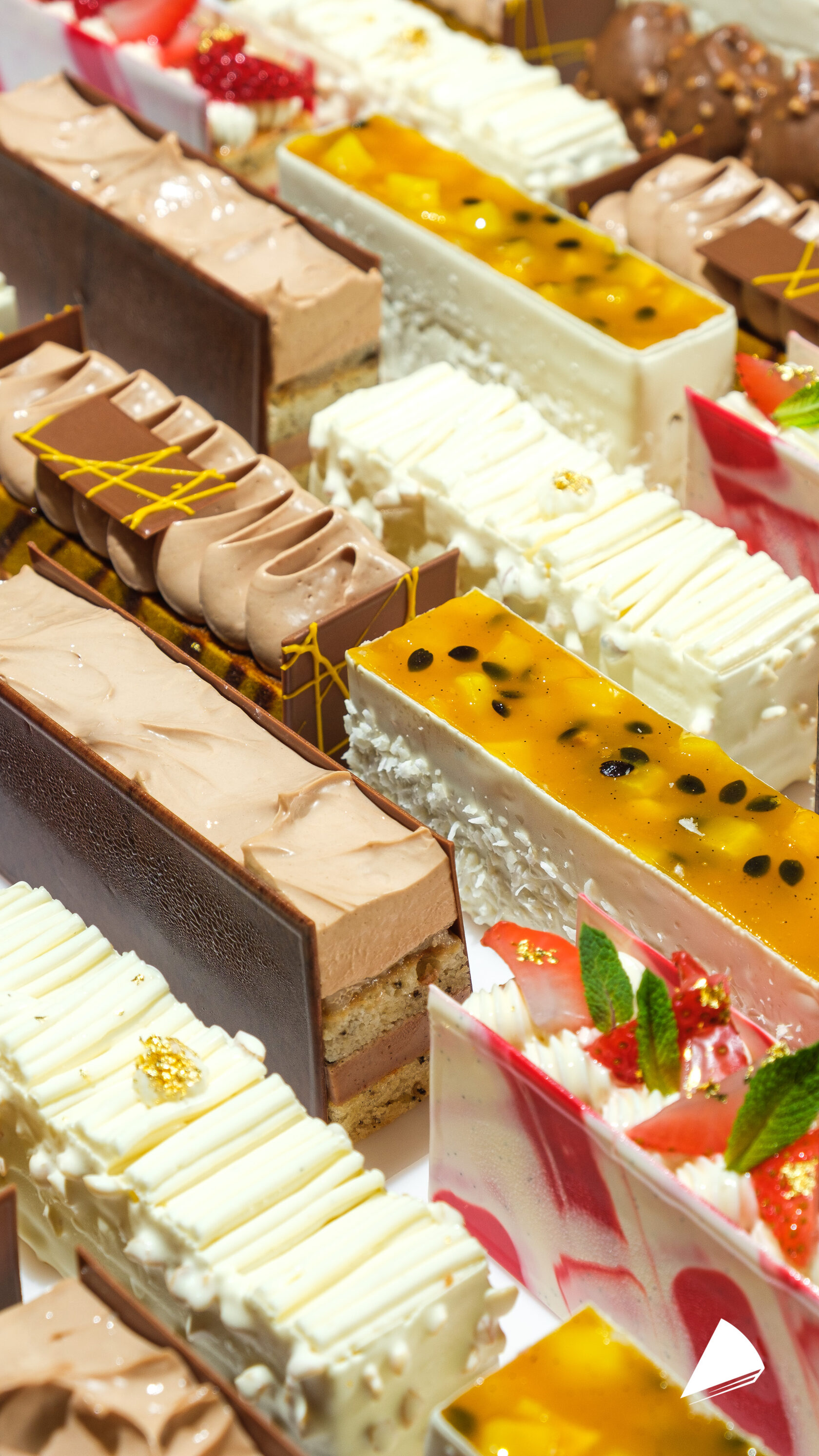 Нарезные пирожные