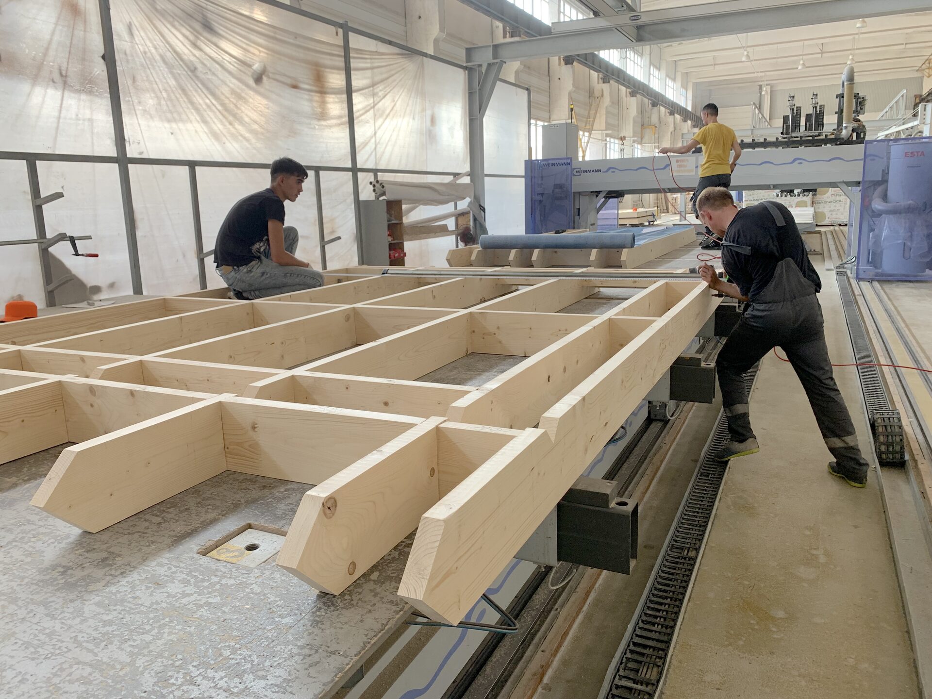 Сборка панелей