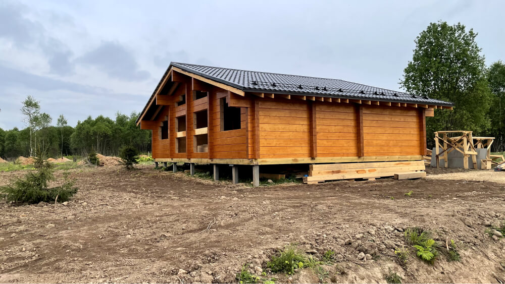 Дом из бруса, 124 м2 + участок 10 соток в КП Отрада-Парк