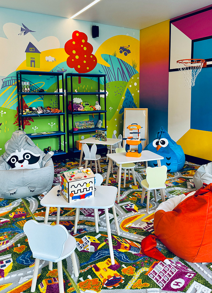 Игровой клуб для детей в Altai Palace