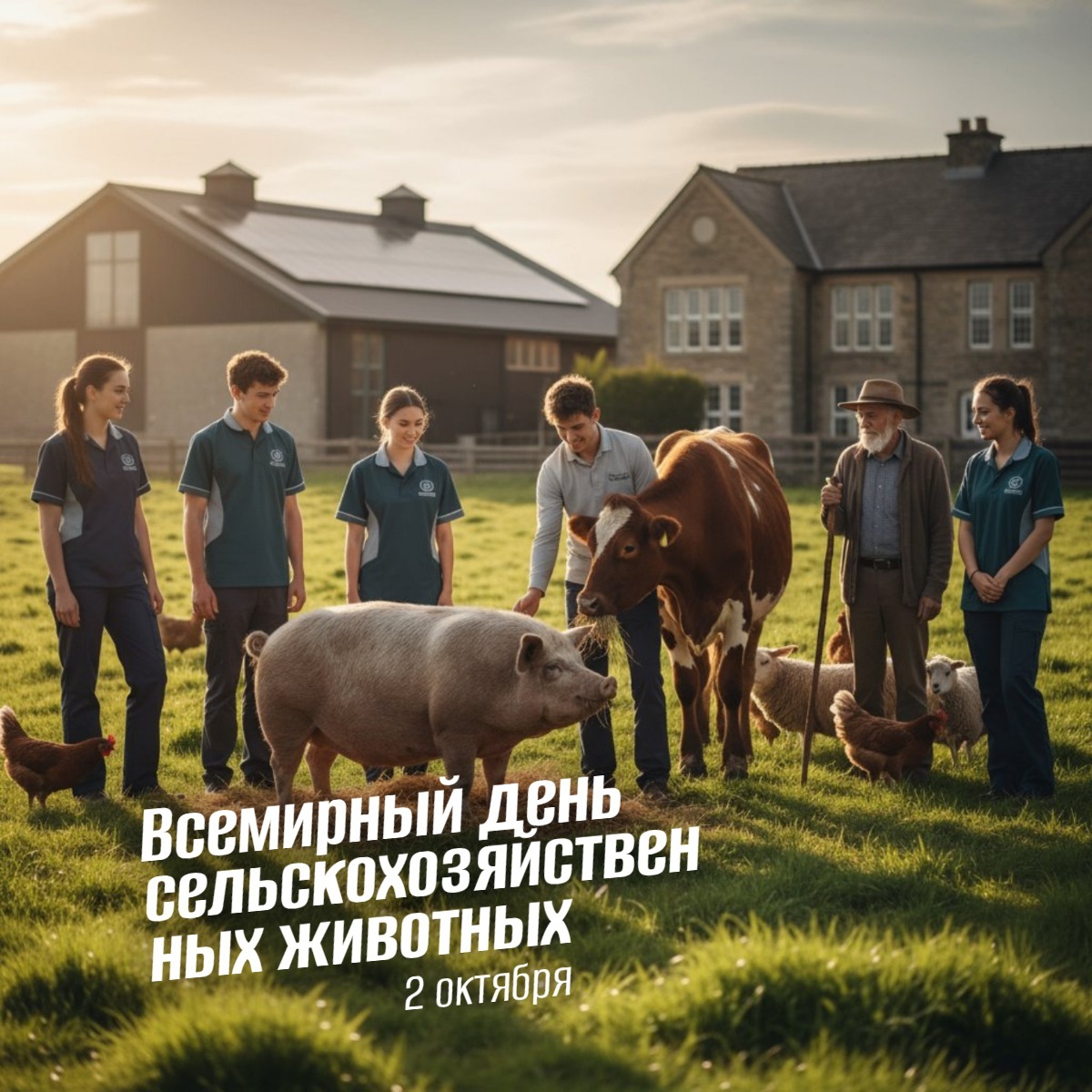 Всемирный день сельскохозяйственных животных и гуманное животноводство 2 октября 2025 года, geek hostel news