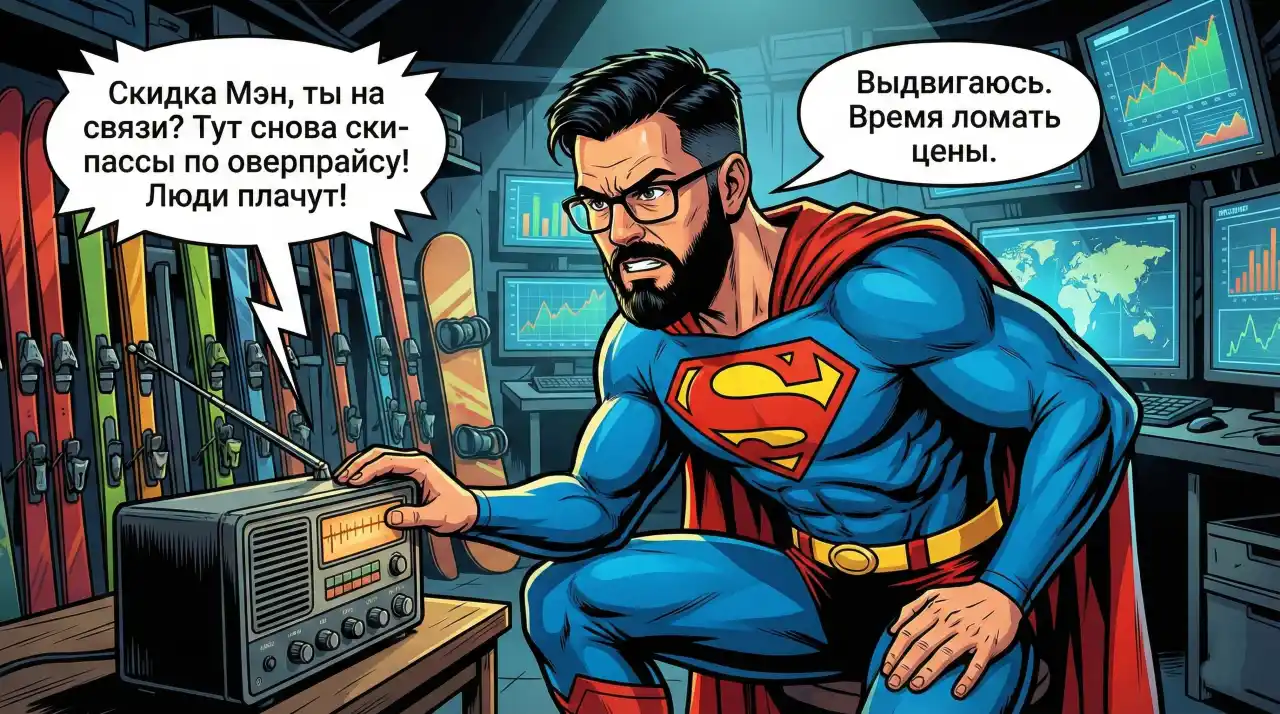 Скидка на ски-пассы