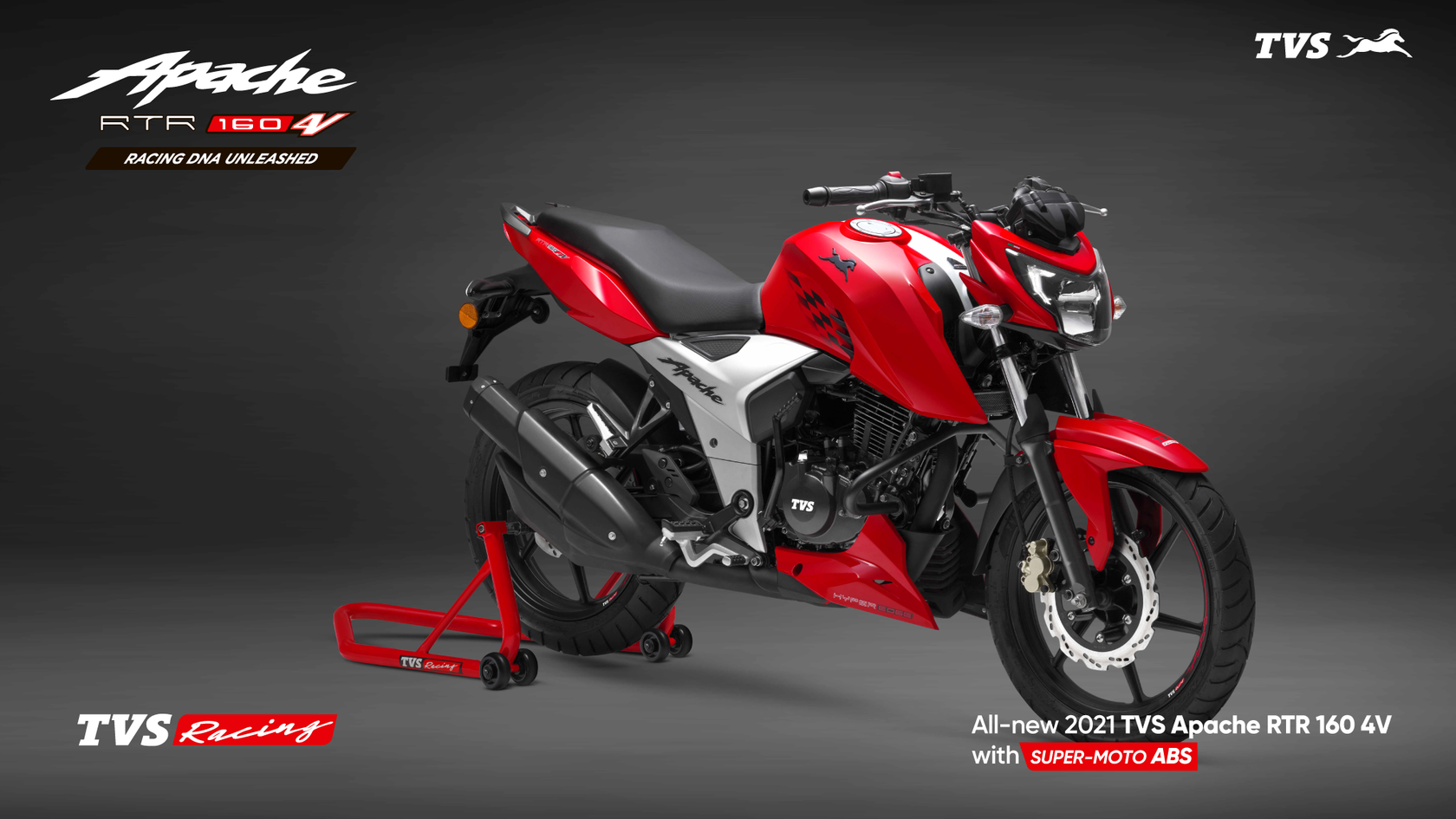 Tvs Apache Rtr 160 4v Stilnyj Moshnyj Effektnyj Tehnicheski Sovershennyj Inzhektornyj Vprysk Abs Cifrovaya Pribornaya Panel Garantiya Proizvoditelya