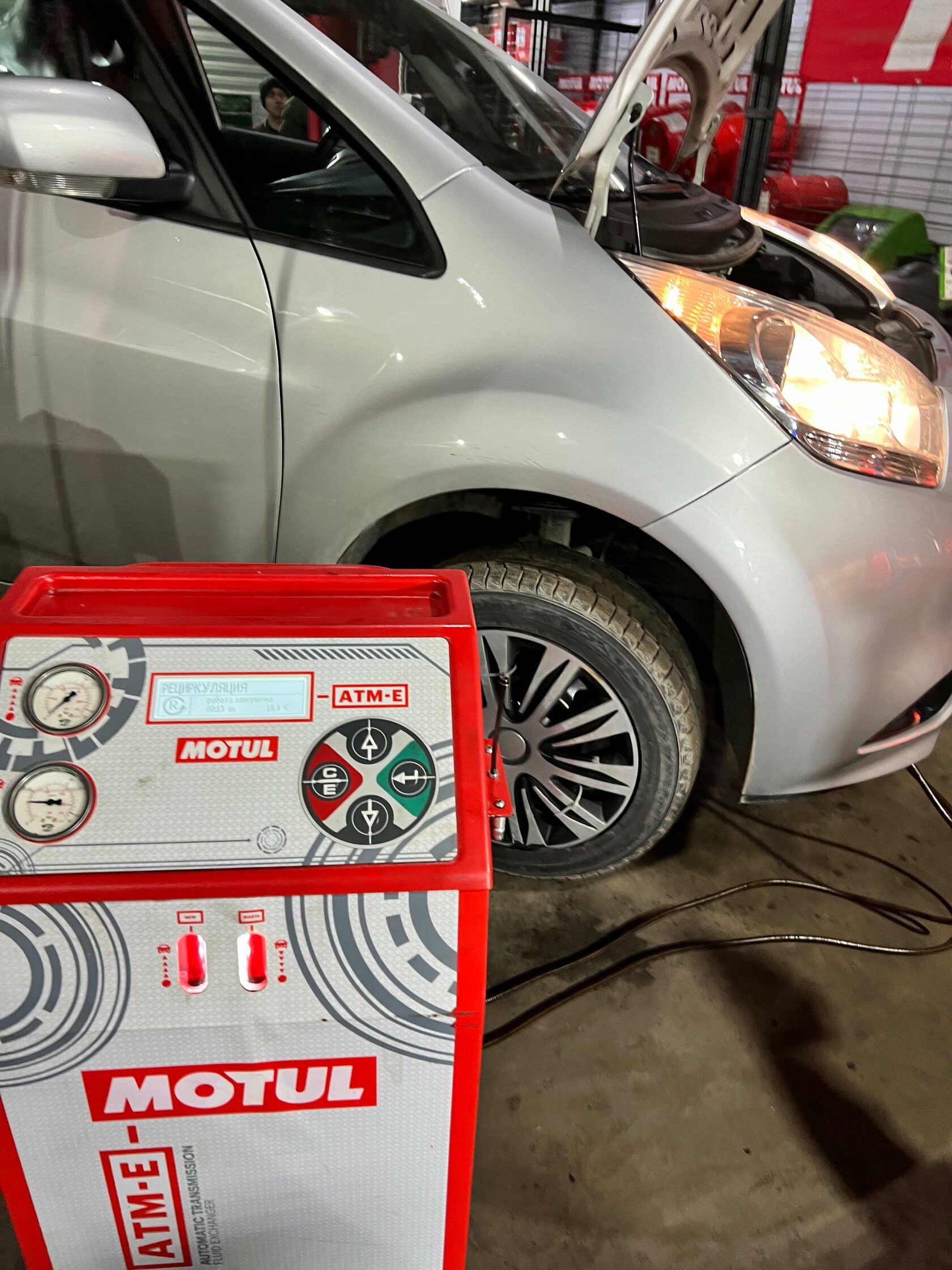 Результат замены масла Kia