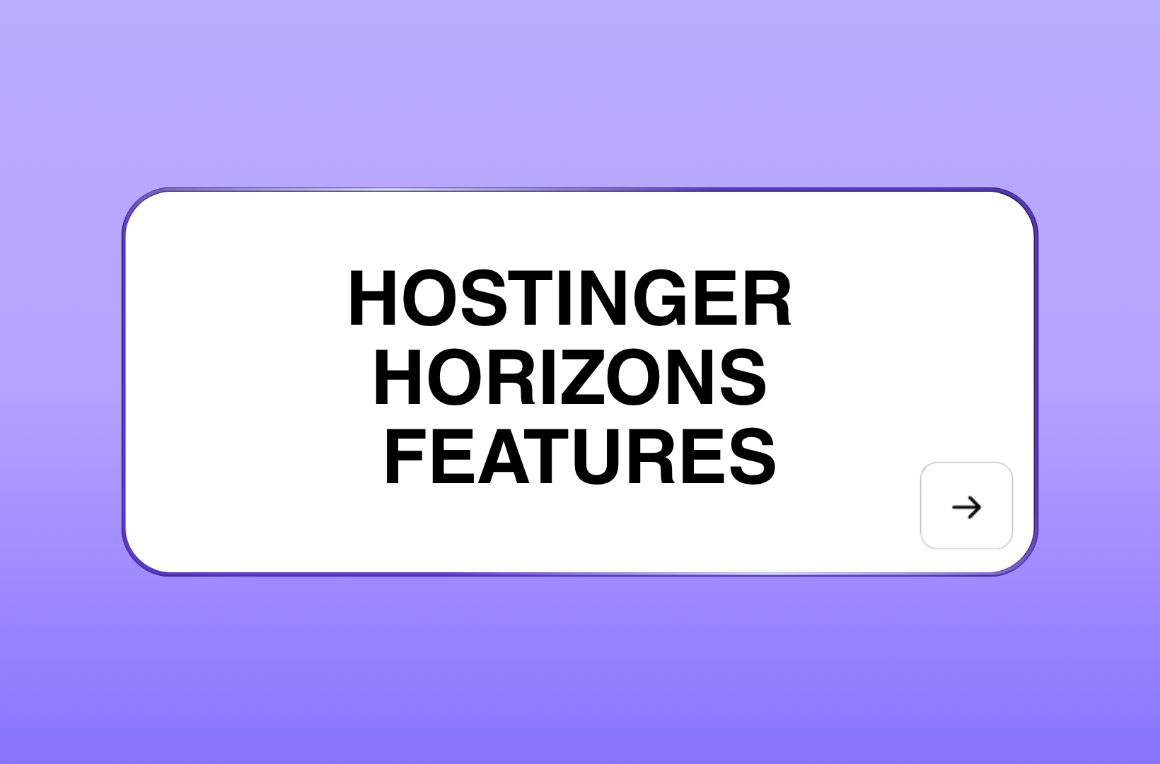 Hostinger-Horizons-features