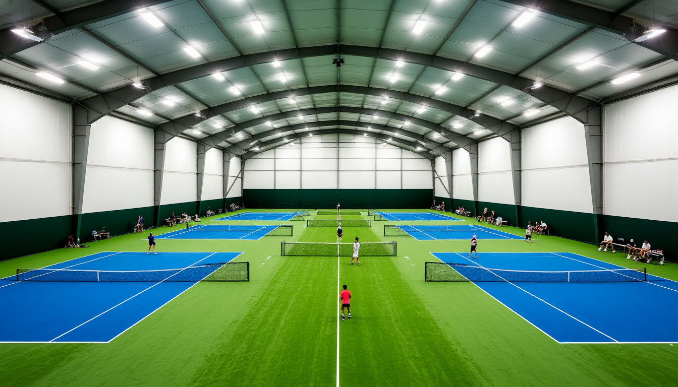 Тренировки по большому теннису в Москве