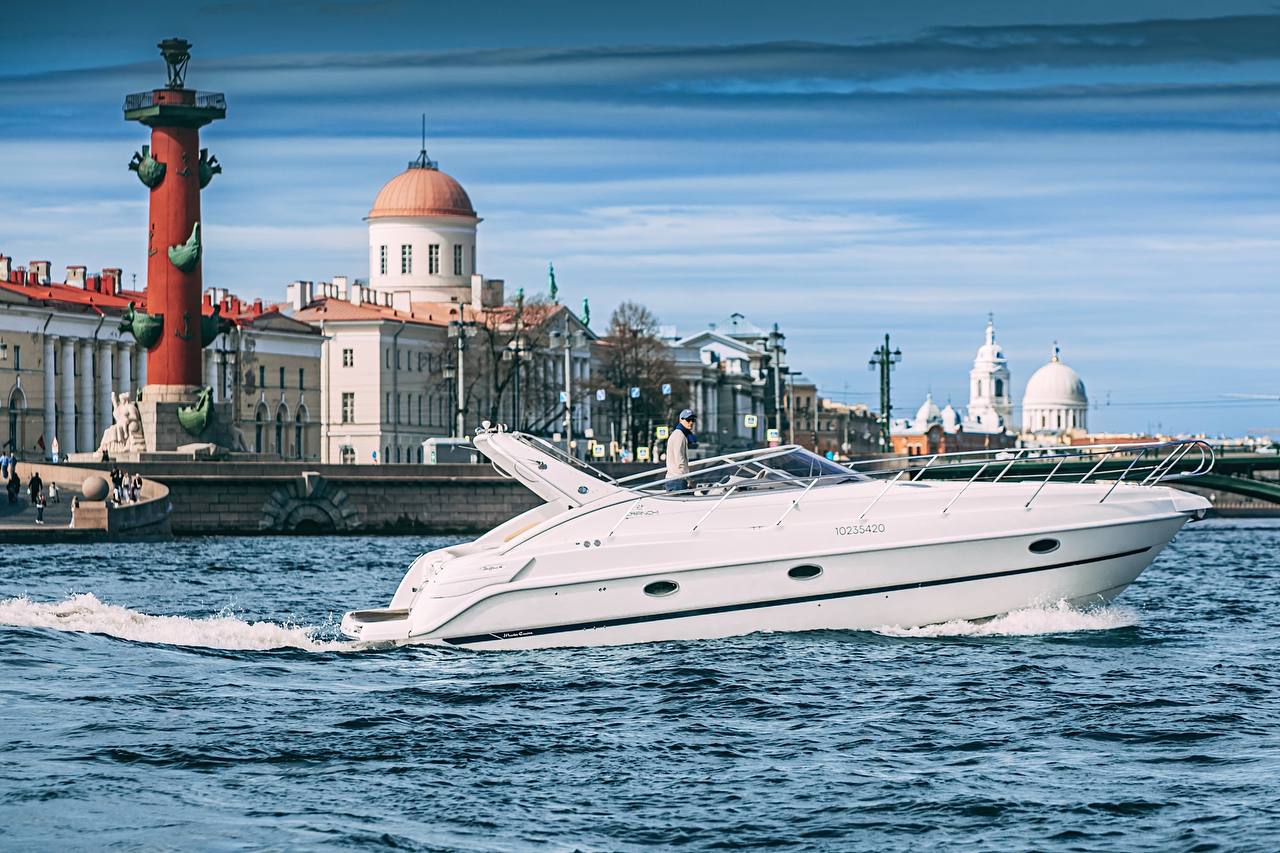 Катер CRANCHI Zaffiro 34 — фото 2 для аренды в СПб