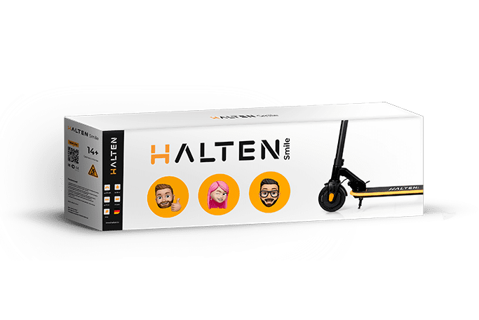 HALTEN Smile | Купить электросамокат в официальном магазине в Москве с ...