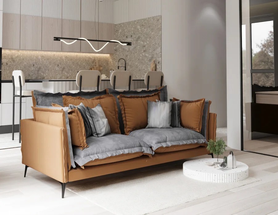 дизайнерский диван в гостиную