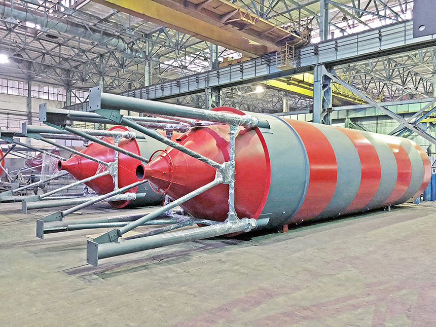 производство силосов цемента