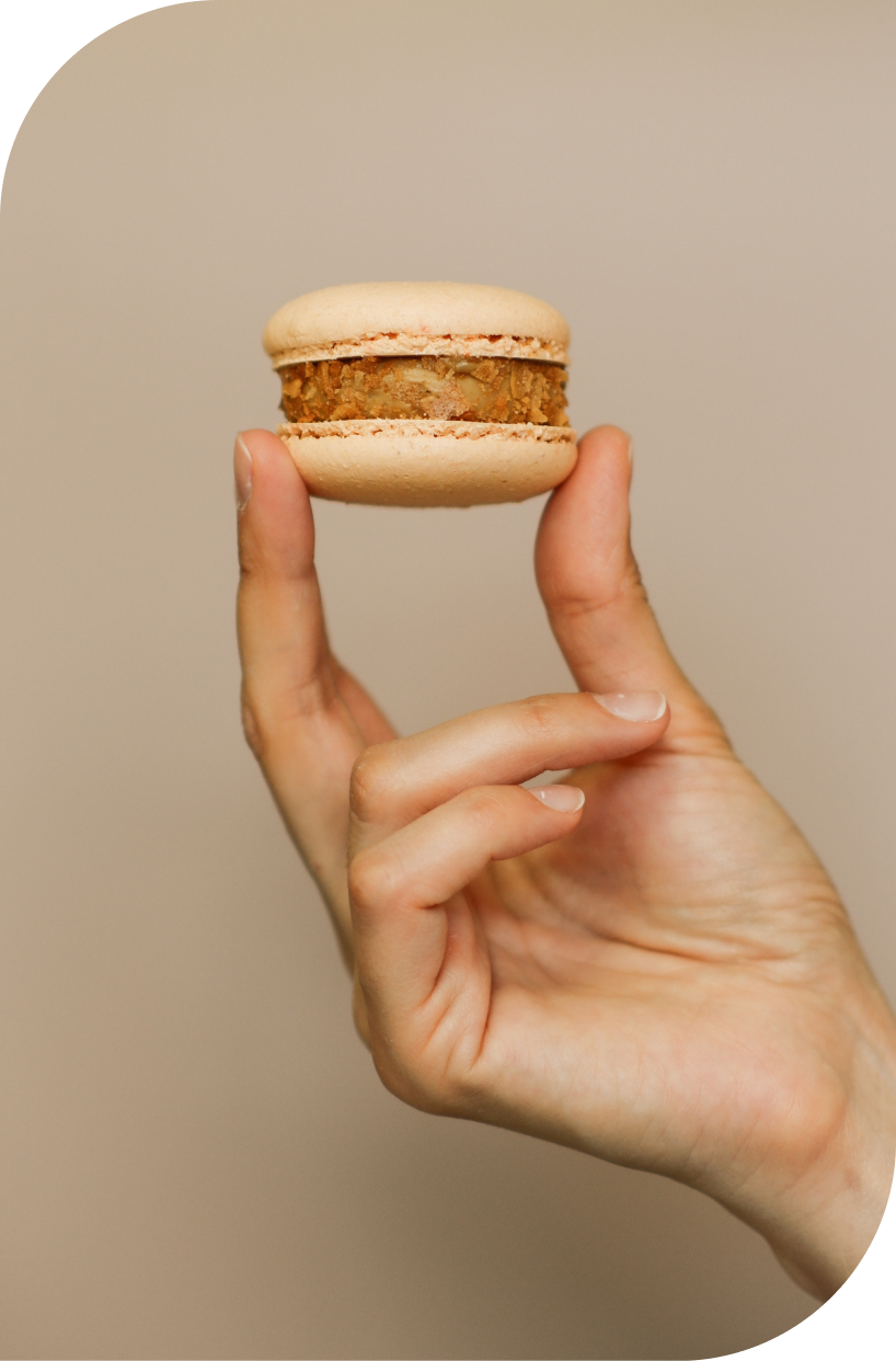 Рецепт французского десерта "макарон" в домашних условиях здесь.