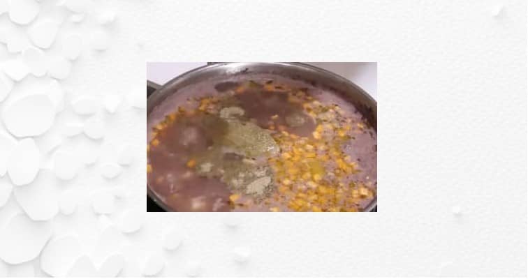 Приготовление фасолевого супа с говядиной из красной фасоли: шаг 8