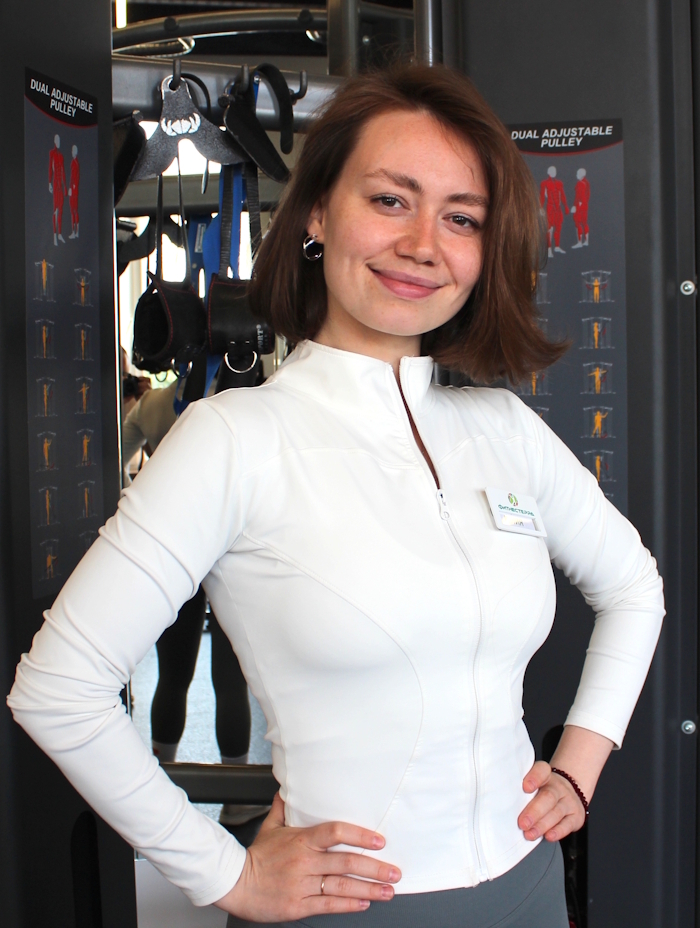 Юлия Романова, тренер Фитнестерры