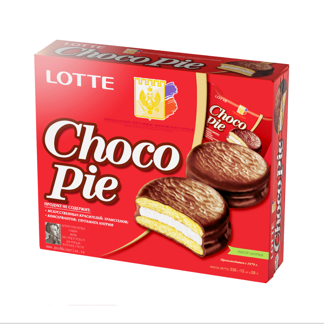 Чоко пай лотте. Печенье Lotte Choco pie. Печенье чокопай Лотте 12шт*28г. Бисквит Lotte "Choco pie". Чоко Пай 12 шт.