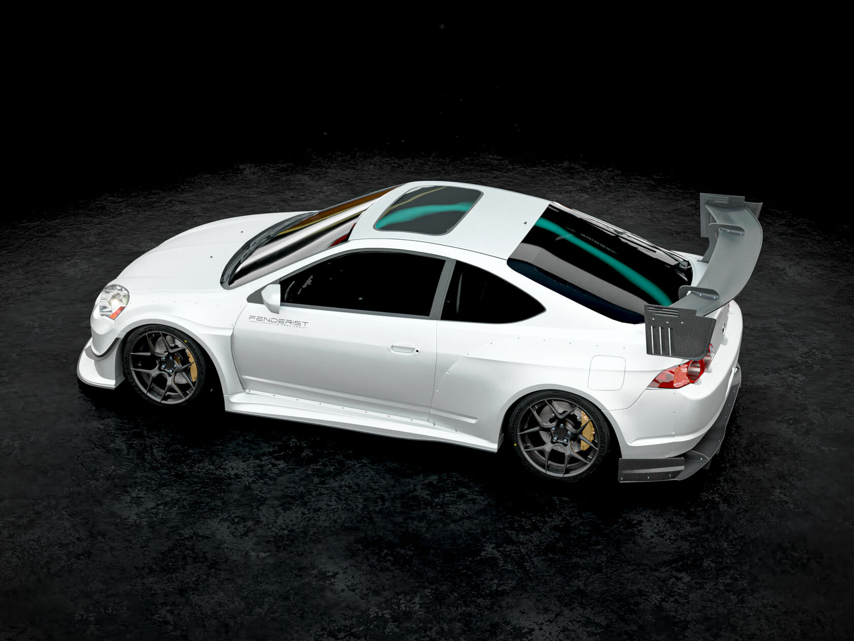 FENDERIST SPEC S Full Set WIDE BODY KIT HONDA INTEGRA ACURA RSX 20052007 atelieryuwa.ciao.jp