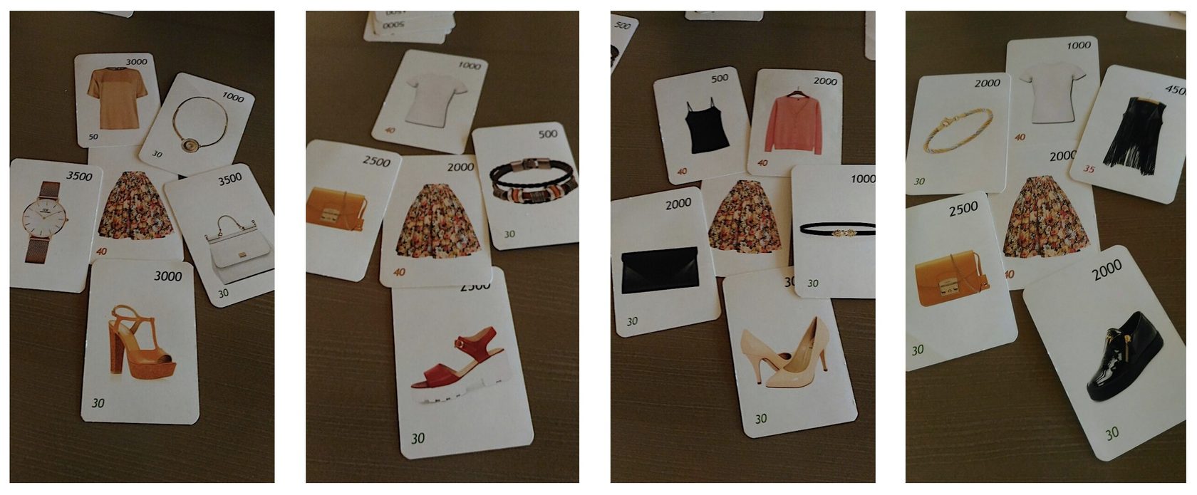 Build Your Wardrobe Styling Card Game