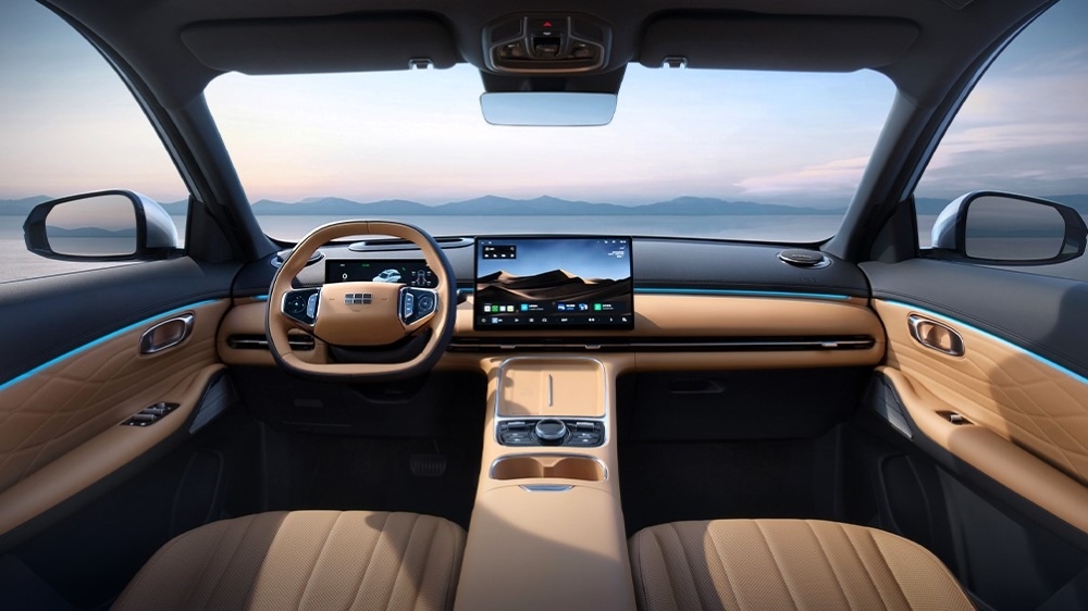 Гибрид Geely EX5 EM-i