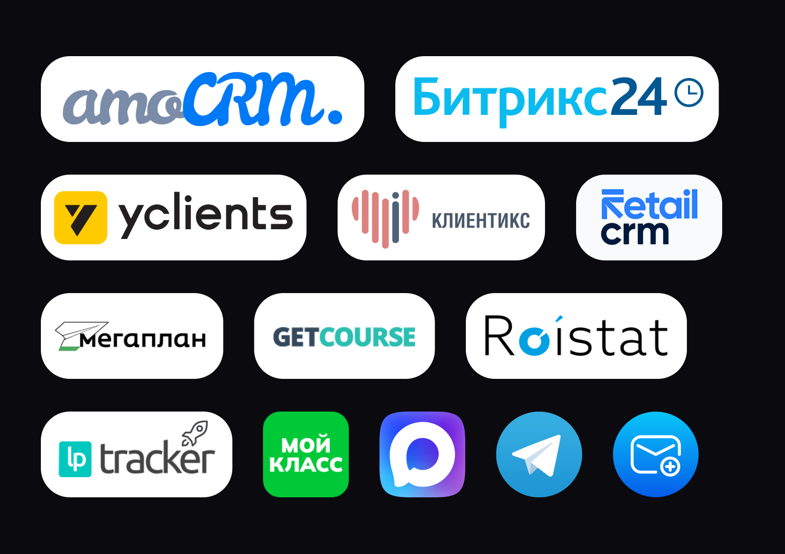 Карточка лида в CRM с заполненными полями