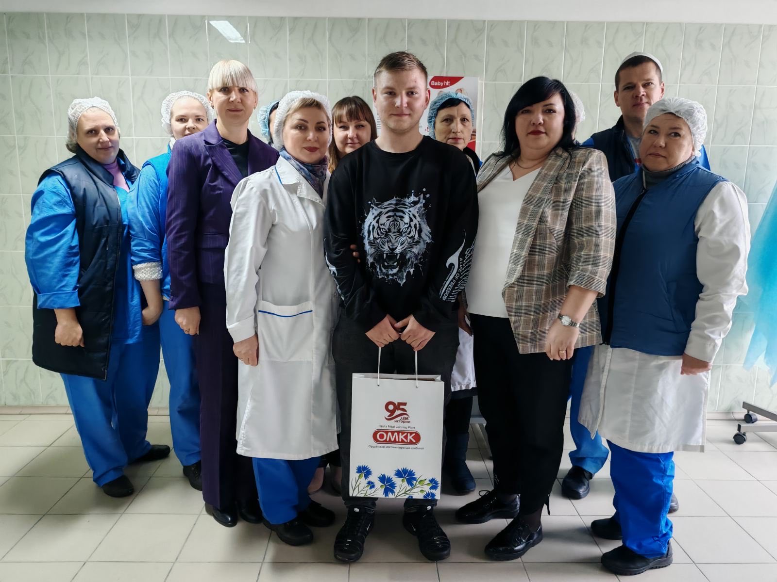 ОМКК Провожаем в армию молодых специалистов на Оршанском мясоконсервном комбинате
