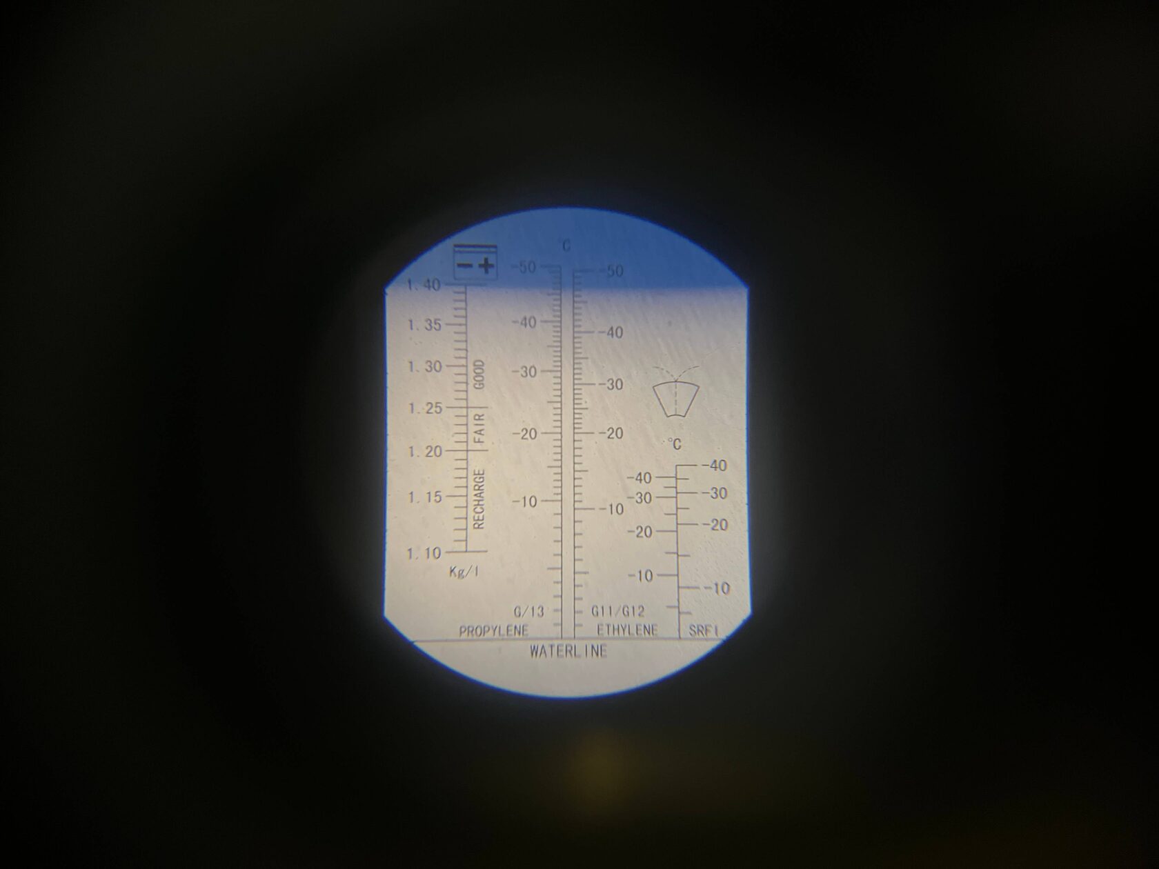 Рефрактометр антифриз Митсубиси