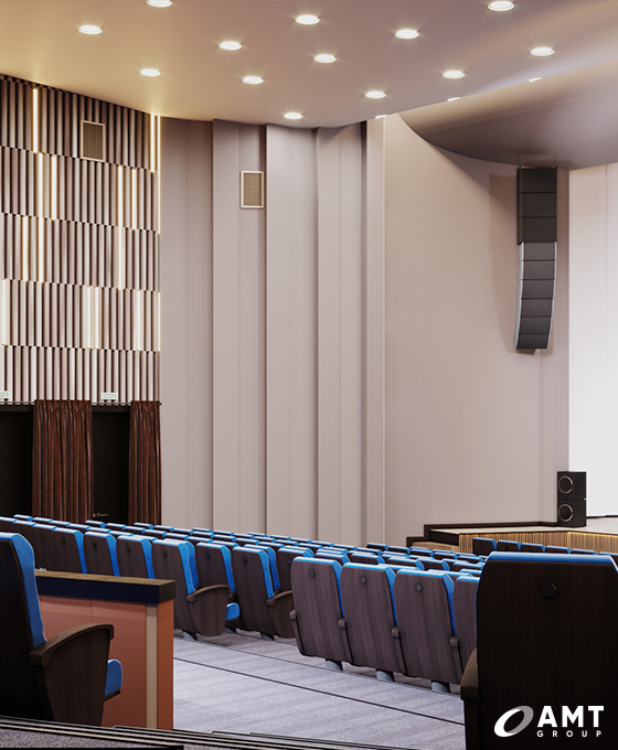 Зрительный зал Дворца культуры ЗФ ПАО ГМК «Норильский никель»