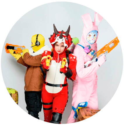 Аниматор фортнайт в Москве