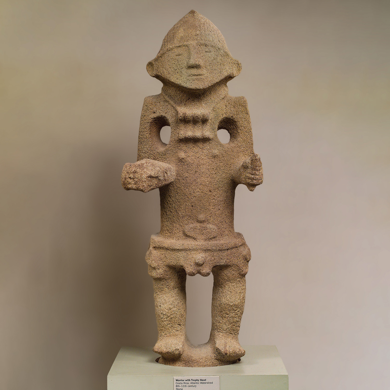 Воин-жрец. Чирики, Коста-Рика, VIII-XI вв. н.э. Коллекция Metropolitan Museum of Art.